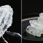 Un bloguero chino crea piezas de pollo frito que parecen cristales