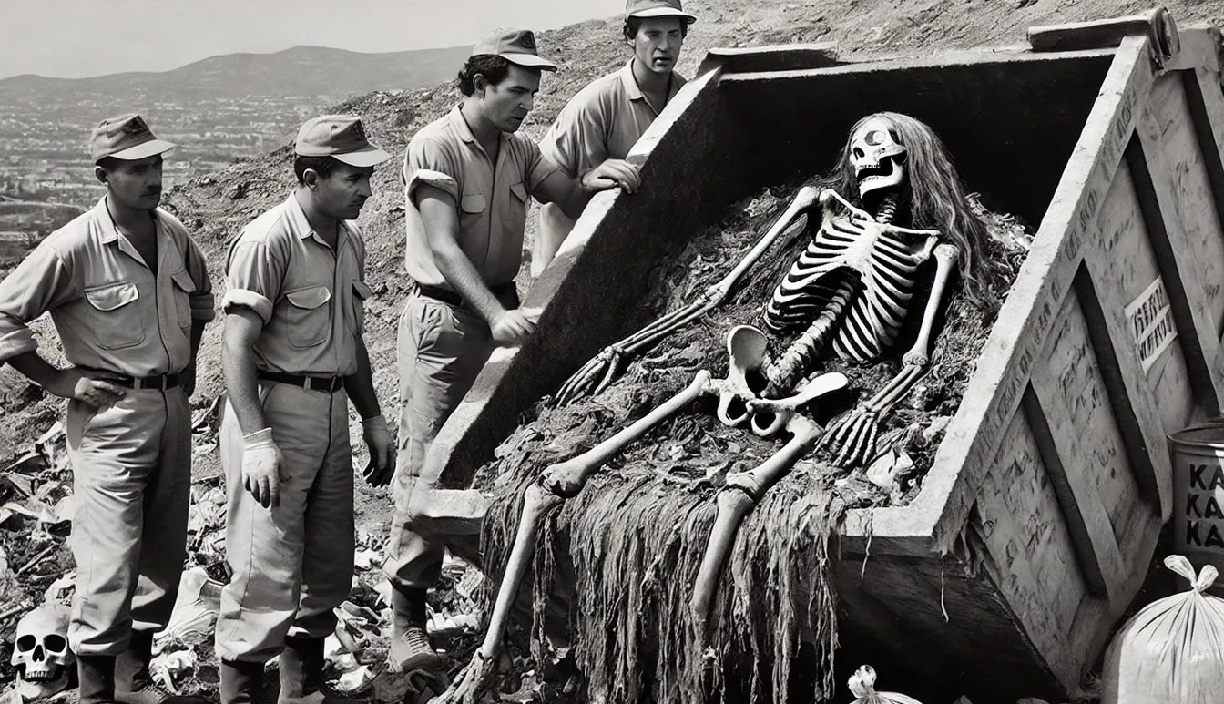 Reciclaje que salió mal: Mujer de 2000 años encontrada en vertedero griego.